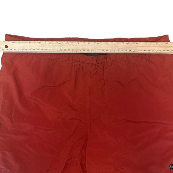 REI Shorts Men's Med Red Nylon Mesh Lined Swim Trunks - Picture 9 of 11